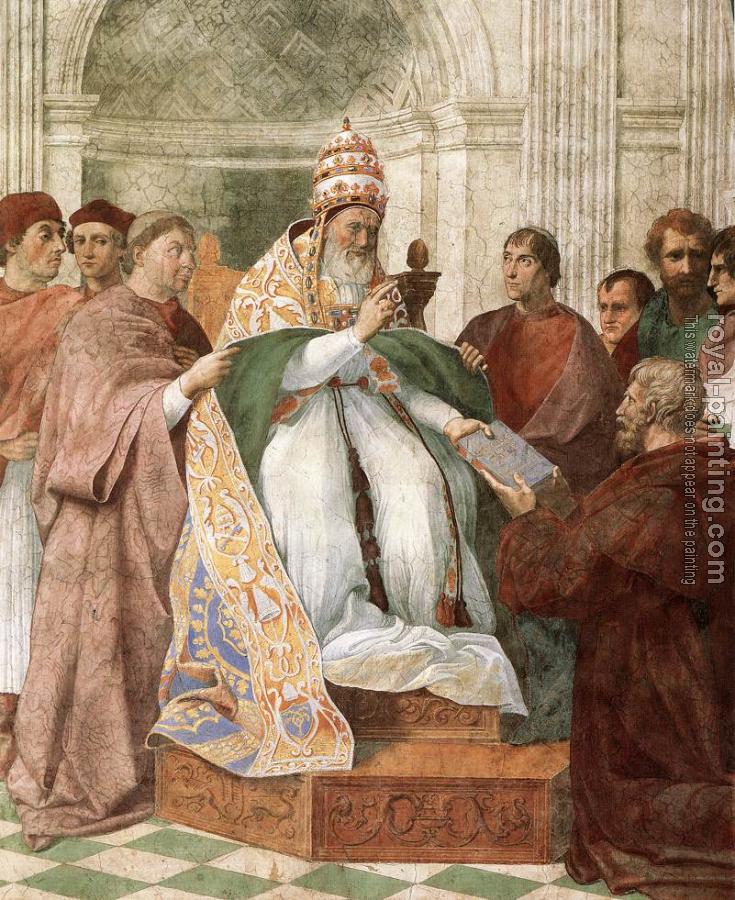 Raphael : Gregory IX Approving the Decretals